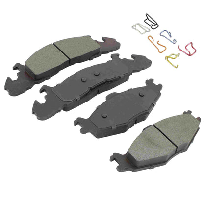 Quality-Built Quality-Built Premium Semi-Metallic Brake Pads w/ Hardware 1001-0259M