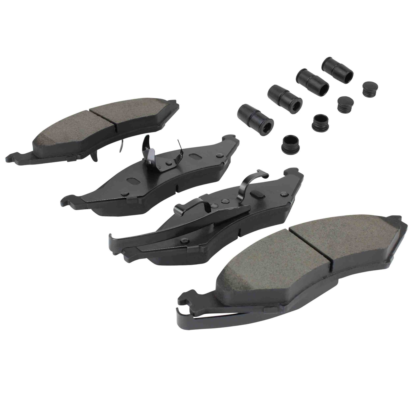 Quality-Built Quality-Built Premium Semi-Metallic Brake Pads w/ Hardware 1001-0324M