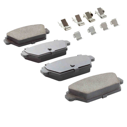 Quality-Built Quality-Built Premium Ceramic Brake Pads w/ Hardware 1001-0329C