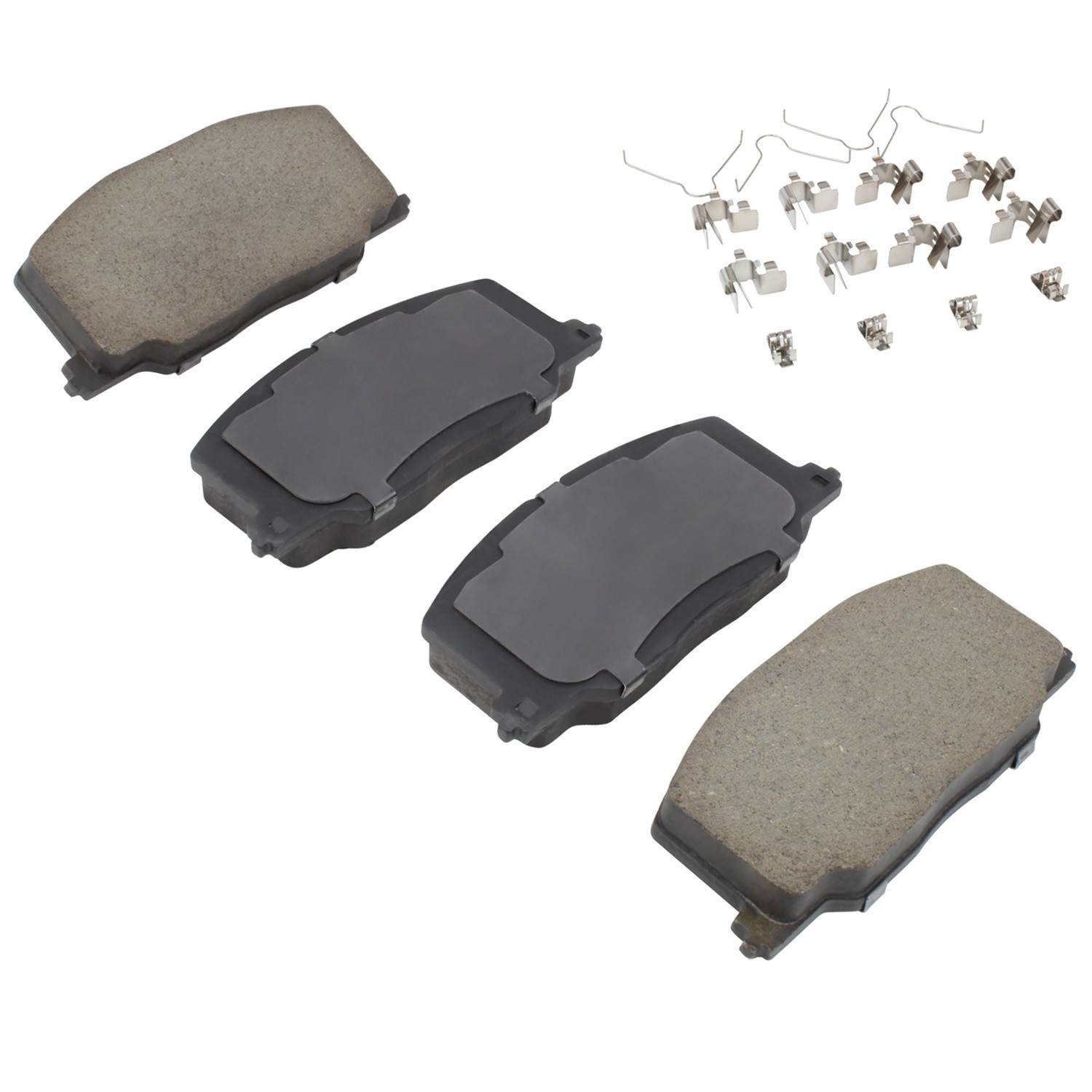 Quality-Built Quality-Built Premium Ceramic Brake Pads w/ Hardware 1001-0356C