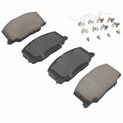 Quality-Built Quality-Built Premium Ceramic Brake Pads w/ Hardware 1001-0356C