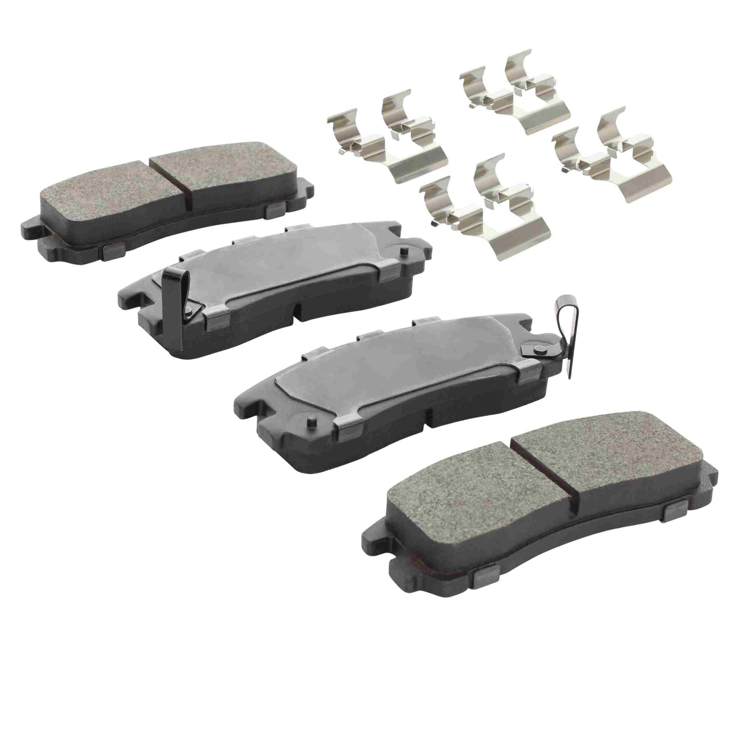 Quality-Built Quality-Built Premium Semi-Metallic Brake Pads w/ Hardware 1001-0383M