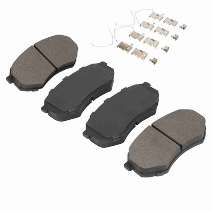 Quality-Built Quality-Built Premium Ceramic Brake Pads w/ Hardware 1001-0389C