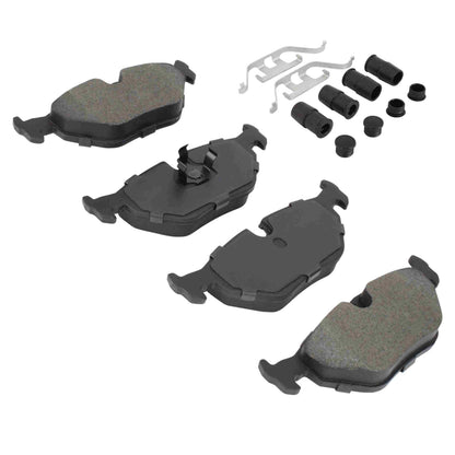 Quality-Built Quality-Built Premium Ceramic Brake Pads w/ Hardware 1001-0396C