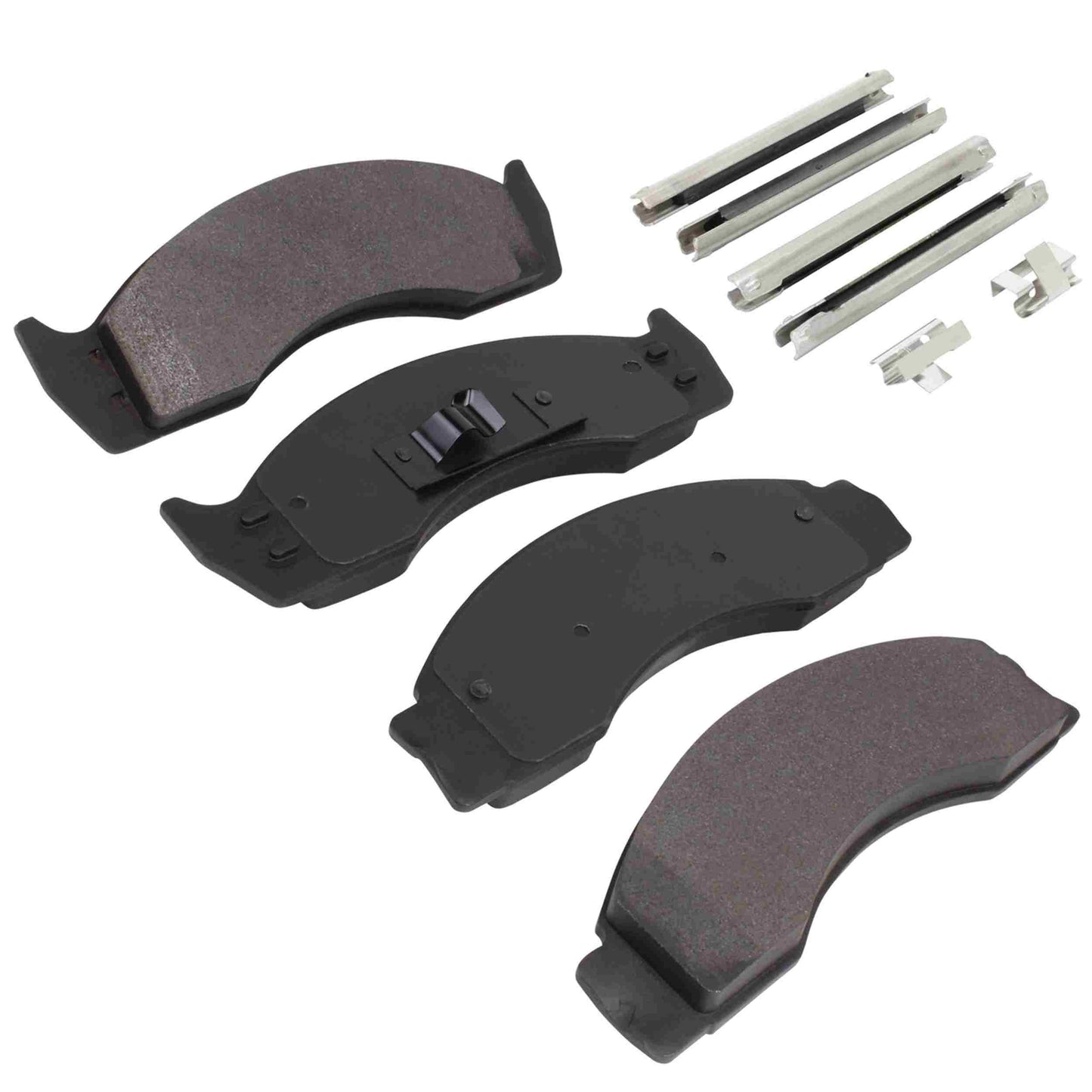 Quality-Built Quality-Built Premium Semi-Metallic Brake Pads w/ Hardware 1001-0411M