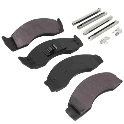 Quality-Built Quality-Built Premium Semi-Metallic Brake Pads w/ Hardware 1001-0411M