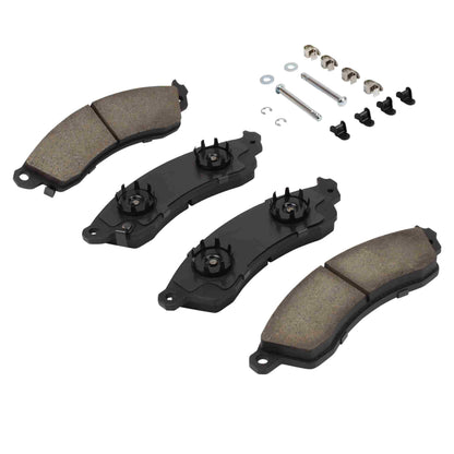 Quality-Built Quality-Built Premium Ceramic Brake Pads w/ Hardware 1001-0412C