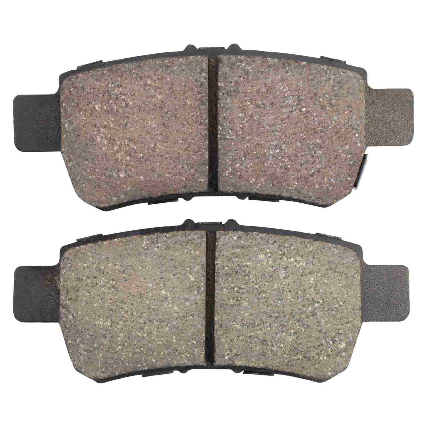 Quality-Built Quality-Built Premium Semi-Metallic Brake Pads w/ Hardware 1001-0417M