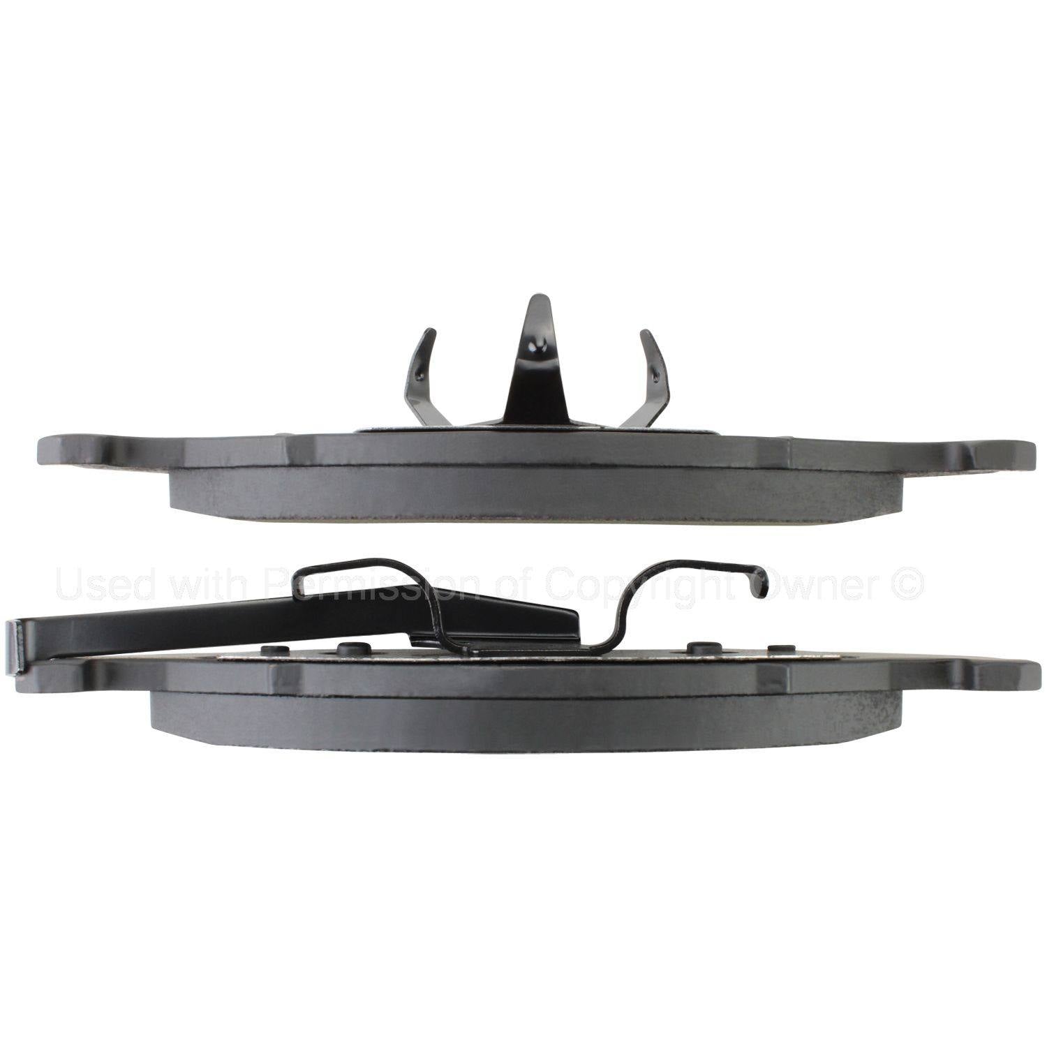 Quality-Built Quality-Built Premium Semi-Metallic Brake Pads w/ Hardware 1001-0417M