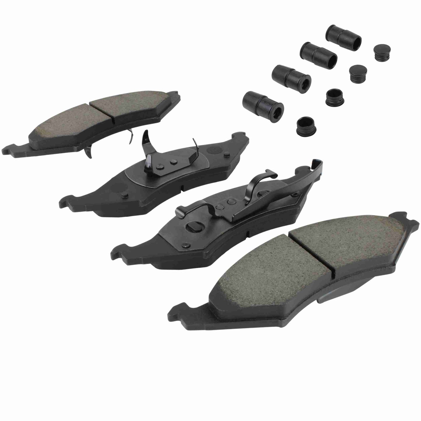 Quality-Built Quality-Built Premium Semi-Metallic Brake Pads w/ Hardware 1001-0421M