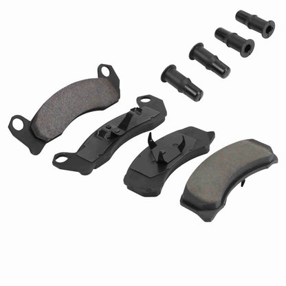Quality-Built Quality-Built Premium Semi-Metallic Brake Pads w/ Hardware 1001-0431M