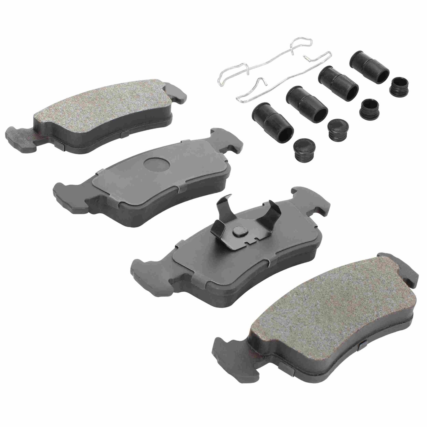 Quality-Built Quality-Built Premium Semi-Metallic Brake Pads w/ Hardware 1001-0444M