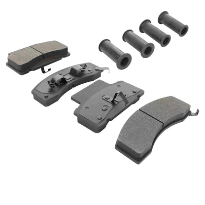 Quality-Built Quality-Built Premium Semi-Metallic Brake Pads w/ Hardware 1001-0459M