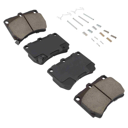Quality-Built Quality-Built Premium Ceramic Brake Pads w/ Hardware 1001-0466C