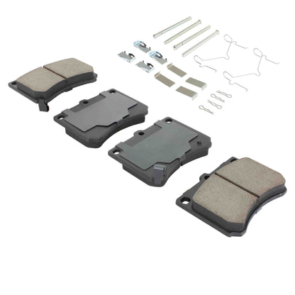 Quality-Built Quality-Built Premium Ceramic Brake Pads w/ Hardware 1001-0473C