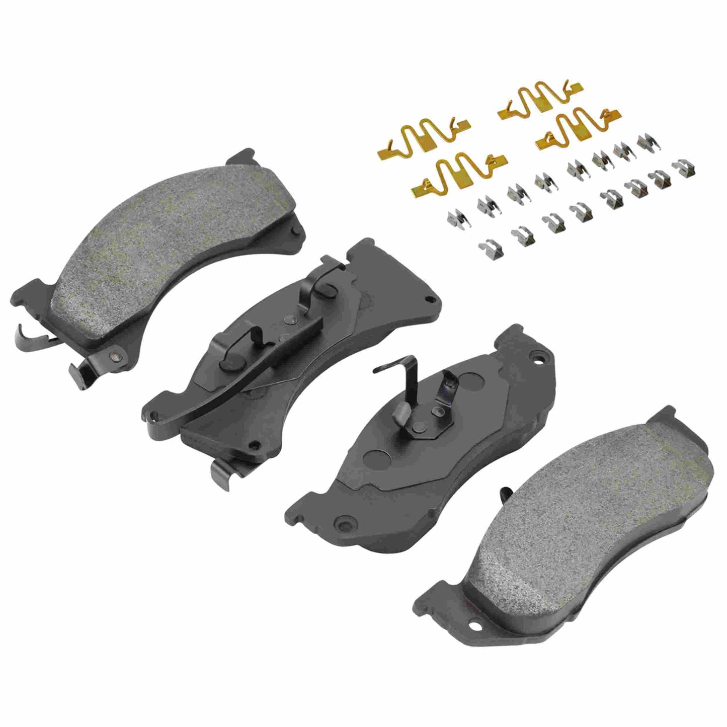 Quality-Built Quality-Built Premium Semi-Metallic Brake Pads w/ Hardware 1001-0478M