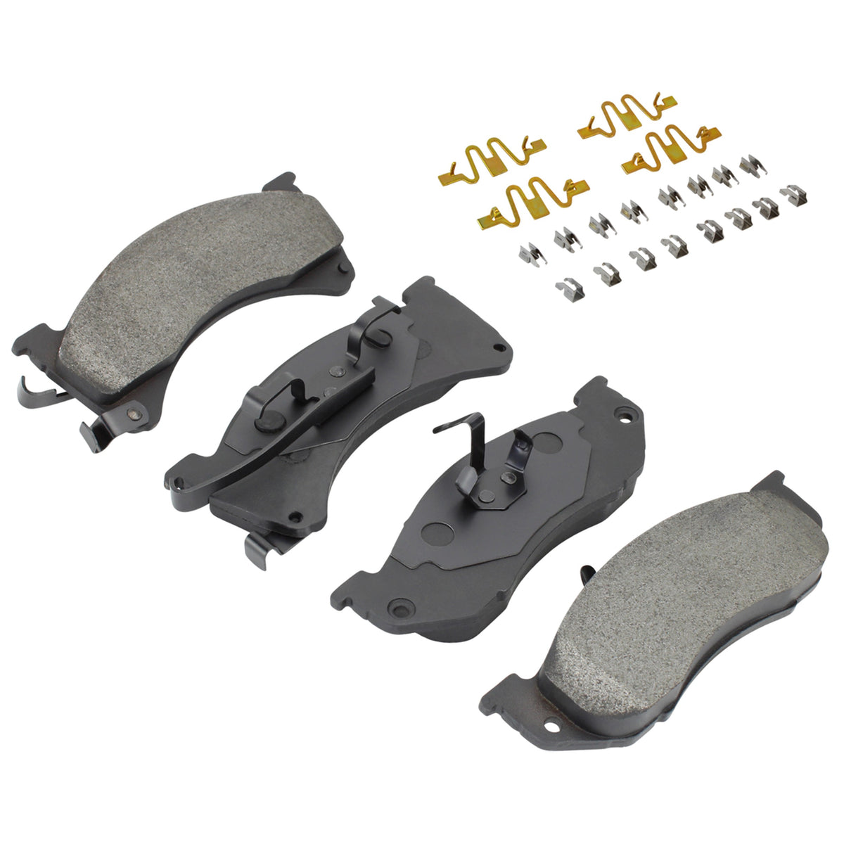Quality-Built Quality-Built Premium Semi-Metallic Brake Pads w/ Hardware 1001-0478M