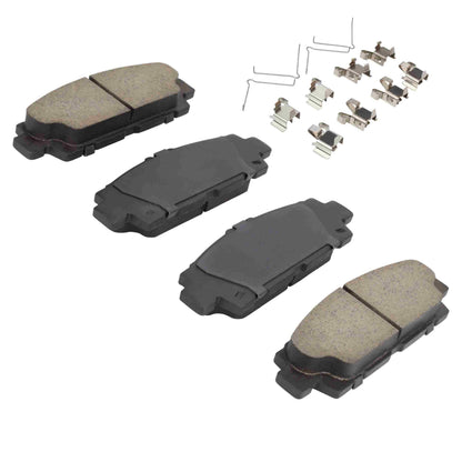 Quality-Built Quality-Built Premium Ceramic Brake Pads w/ Hardware 1001-0488C