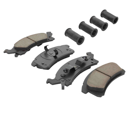 Quality-Built Quality-Built Premium Semi-Metallic Brake Pads w/ Hardware 1001-0506M