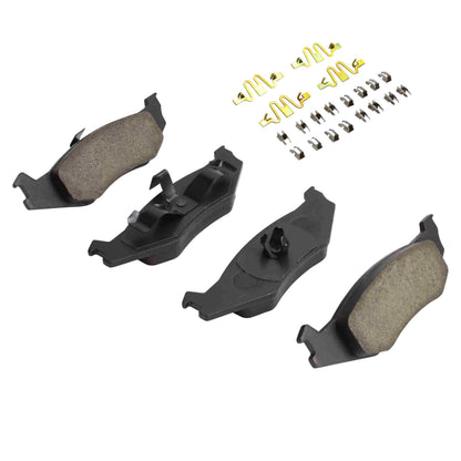 Quality-Built Quality-Built Premium Ceramic Brake Pads w/ Hardware 1001-0512C