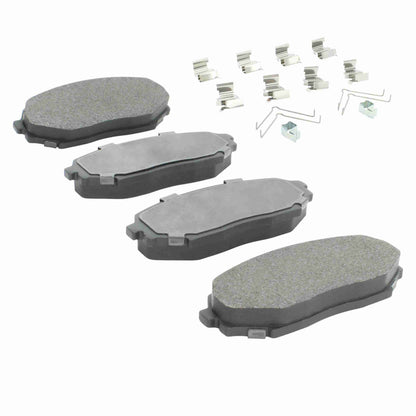 Quality-Built Quality-Built Premium Semi-Metallic Brake Pads w/ Hardware 1001-0525M