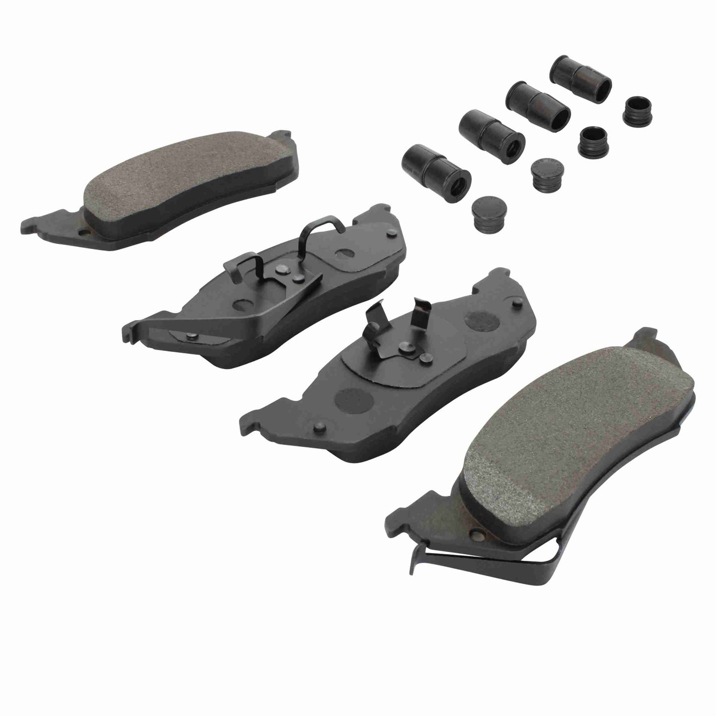 Quality-Built Quality-Built Premium Semi-Metallic Brake Pads w/ Hardware 1001-0529M