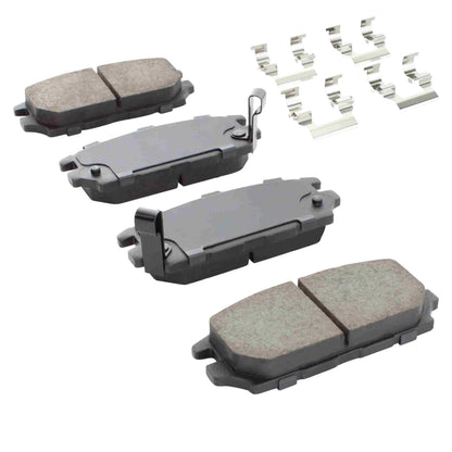Quality-Built Quality-Built Premium Ceramic Brake Pads w/ Hardware 1001-0532C
