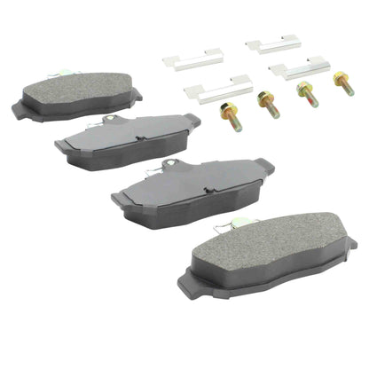 Quality-Built Quality-Built Premium Semi-Metallic Brake Pads w/ Hardware 1001-0545M