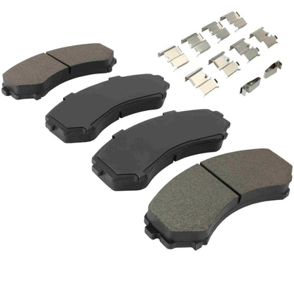 Quality-Built Quality-Built Premium Semi-Metallic Brake Pads w/ Hardware 1001-0550M