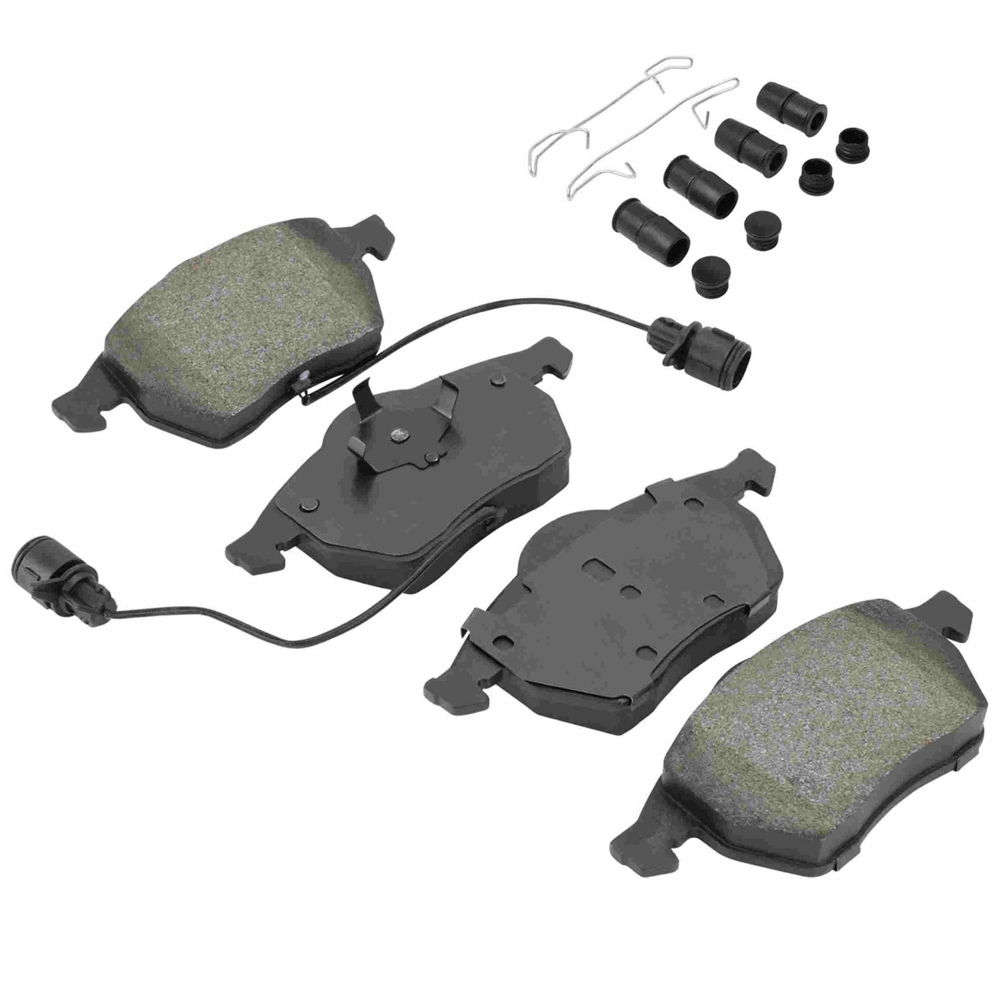 Quality-Built Quality-Built Premium Semi-Metallic Brake Pads w/ Hardware 1001-0555M