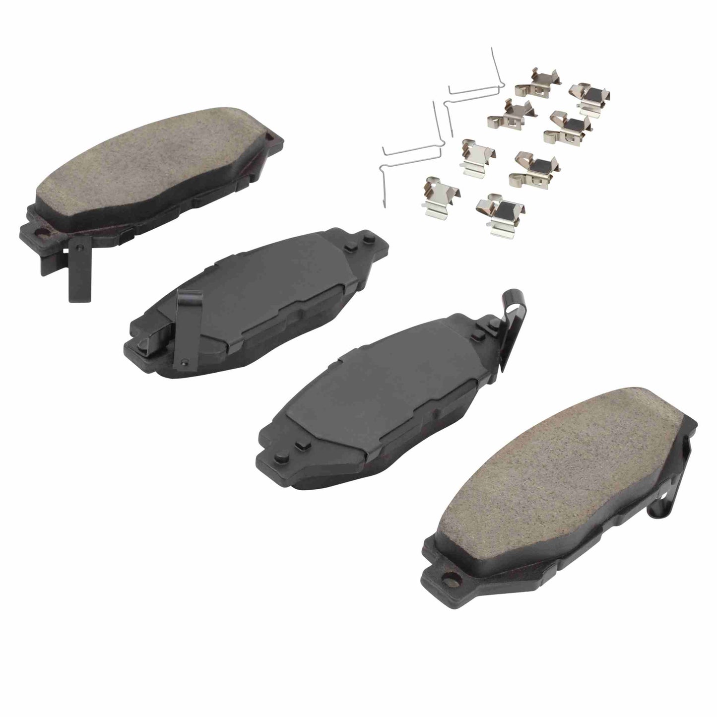 Quality-Built Quality-Built Premium Ceramic Brake Pads w/ Hardware 1001-0572C