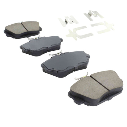 Quality-Built Quality-Built Premium Semi-Metallic Brake Pads w/ Hardware 1001-0598M