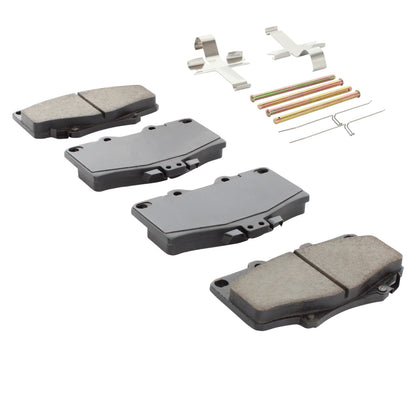 Quality-Built Quality-Built Premium Ceramic Brake Pads w/ Hardware 1001-0611C