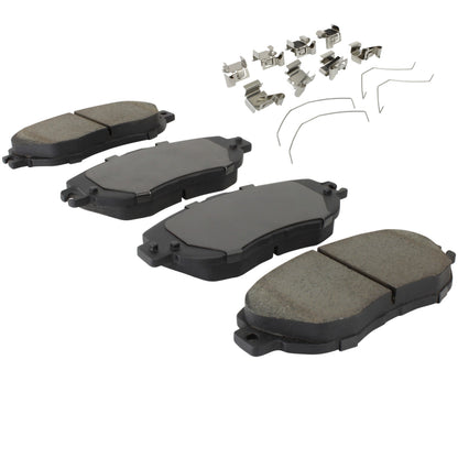 Quality-Built Quality-Built Premium Ceramic Brake Pads w/ Hardware 1001-0612C