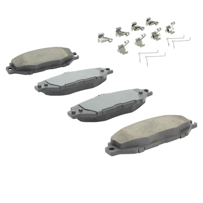Quality-Built Quality-Built Premium Ceramic Brake Pads w/ Hardware 1001-0613C