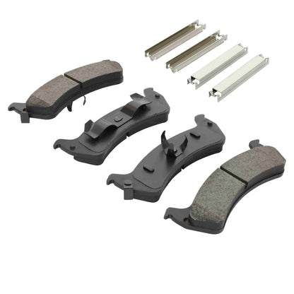 Quality-Built Quality-Built Premium Semi-Metallic Brake Pads w/ Hardware 1001-0625M