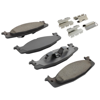 Quality-Built Quality-Built Premium Ceramic Brake Pads w/ Hardware 1001-0632C