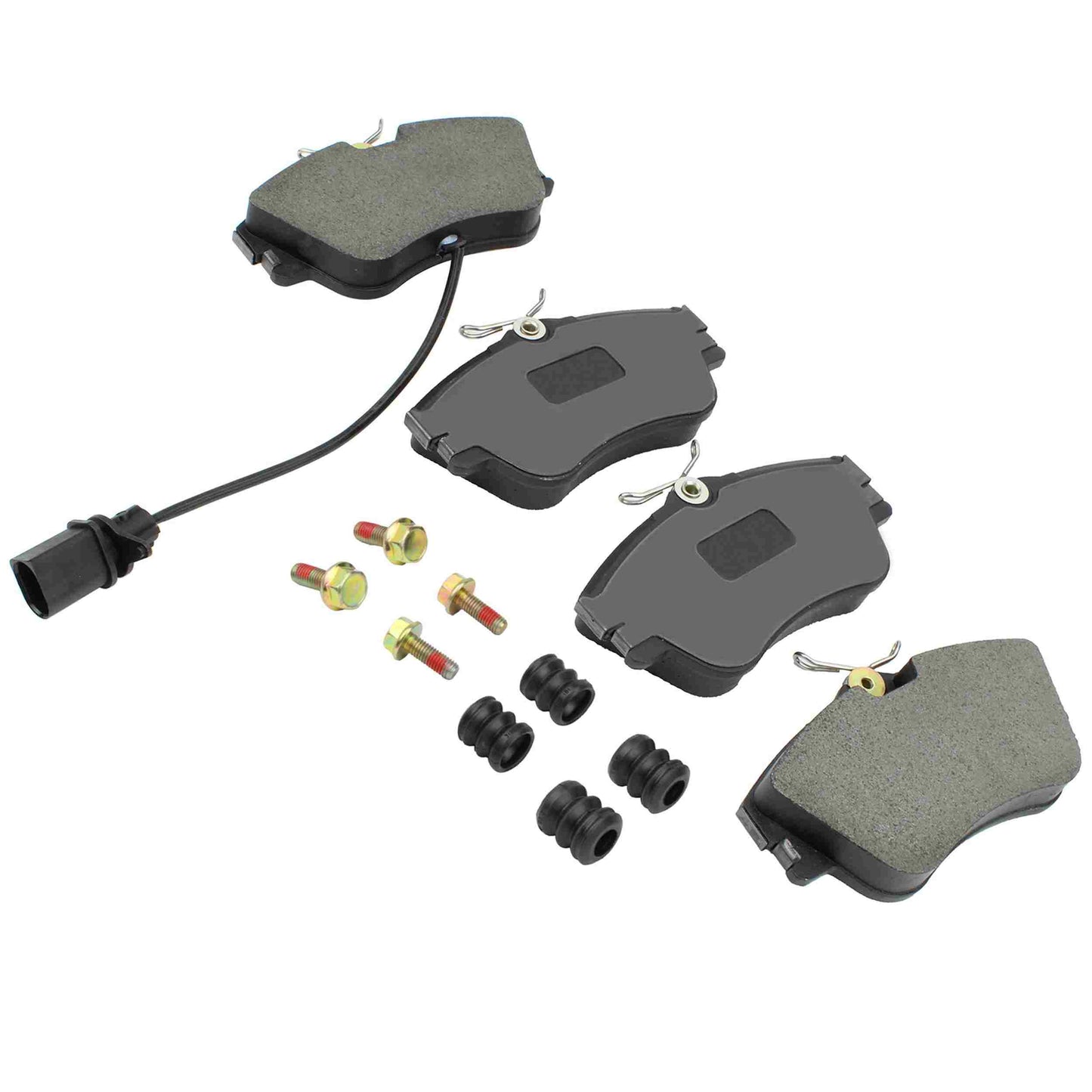 Quality-Built Quality-Built Premium Semi-Metallic Brake Pads w/ Hardware 1001-0638AM