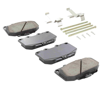 Quality-Built Quality-Built Premium Ceramic Brake Pads w/ Hardware 1001-0647C