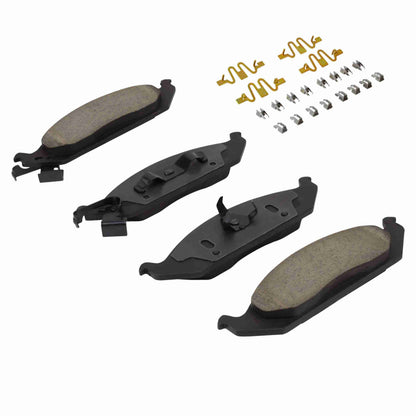 Quality-Built Quality-Built Premium Ceramic Brake Pads w/ Hardware 1001-0650C