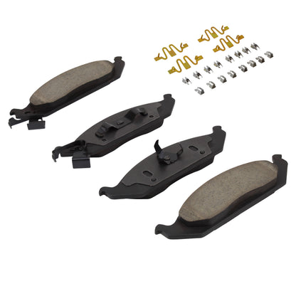 Quality-Built Quality-Built Premium Ceramic Brake Pads w/ Hardware 1001-0650C