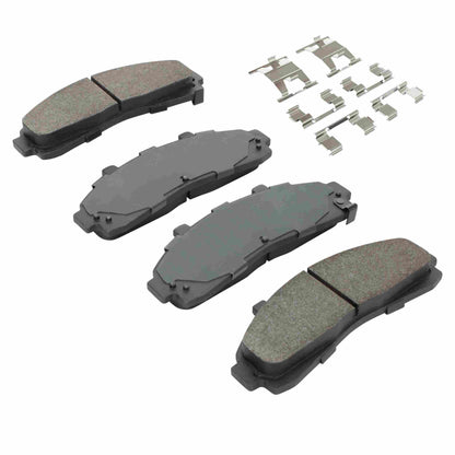 Quality-Built Quality-Built Premium Ceramic Brake Pads w/ Hardware 1001-0652C