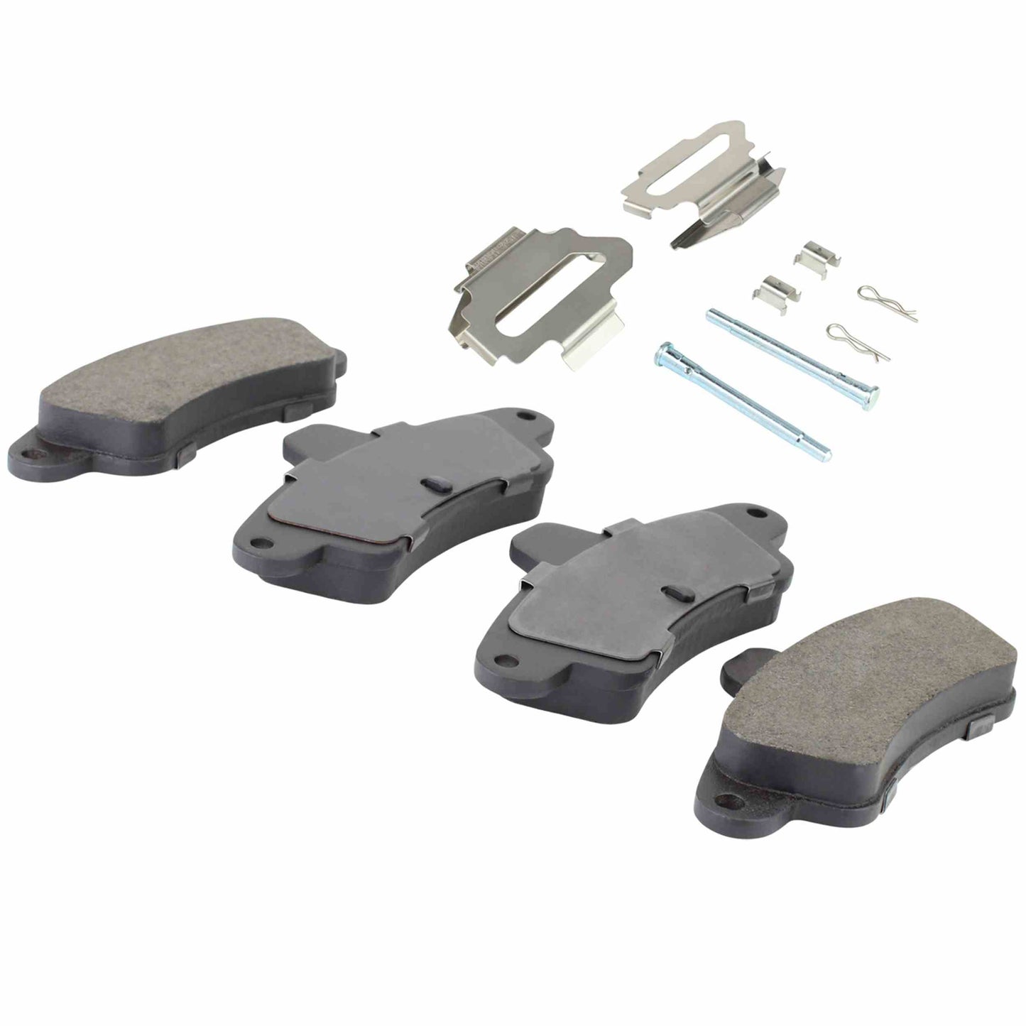 Quality-Built Quality-Built Premium Semi-Metallic Brake Pads w/ Hardware 1001-0661M
