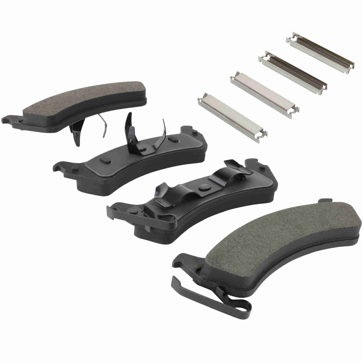 Quality-Built Quality-Built Premium Semi-Metallic Brake Pads w/ Hardware 1001-0664M