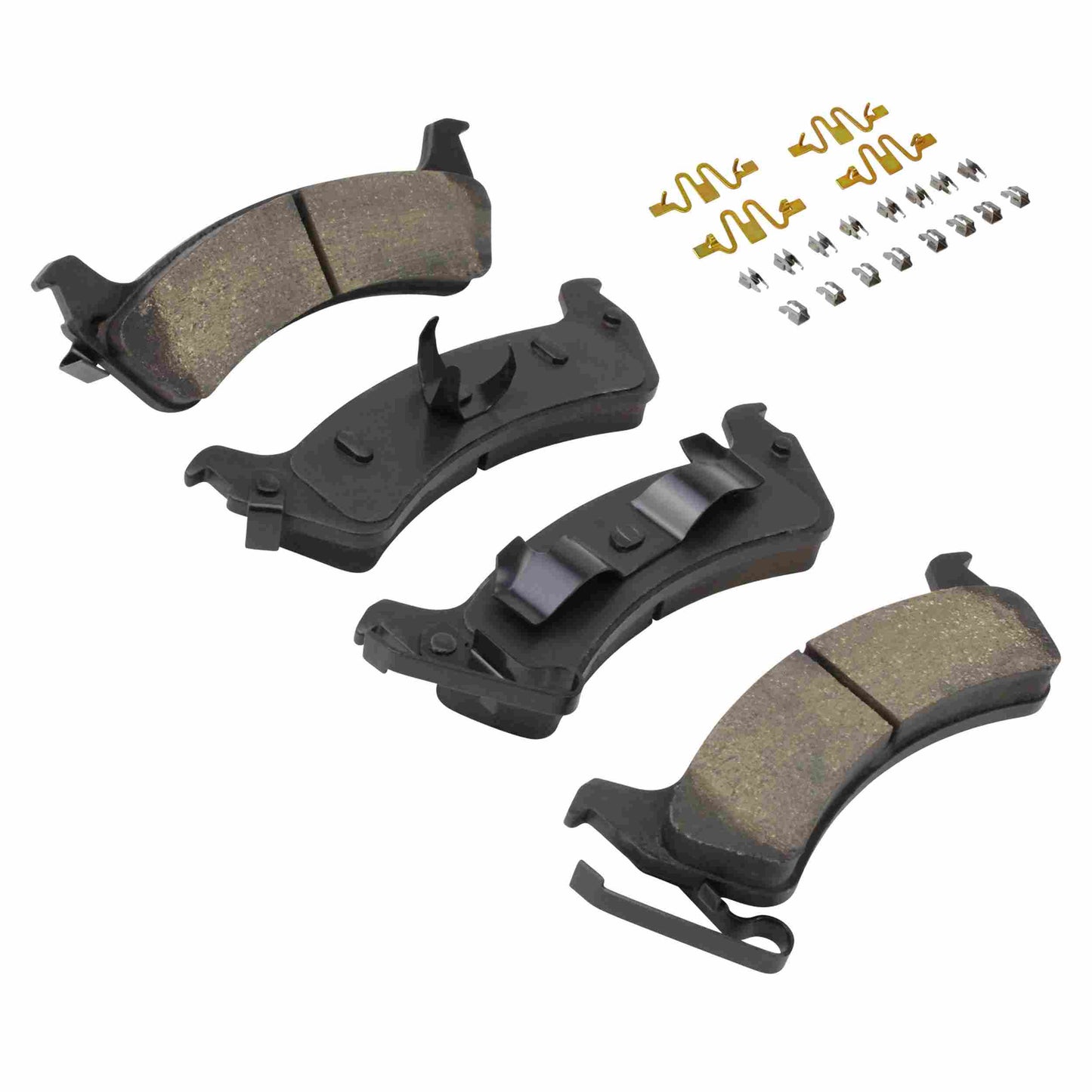 Quality-Built Quality-Built Premium Ceramic Brake Pads w/ Hardware 1001-0666C