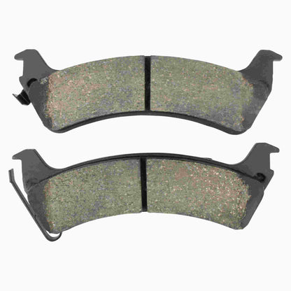 Quality-Built Quality-Built Premium Semi-Metallic Brake Pads w/ Hardware 1001-0666M