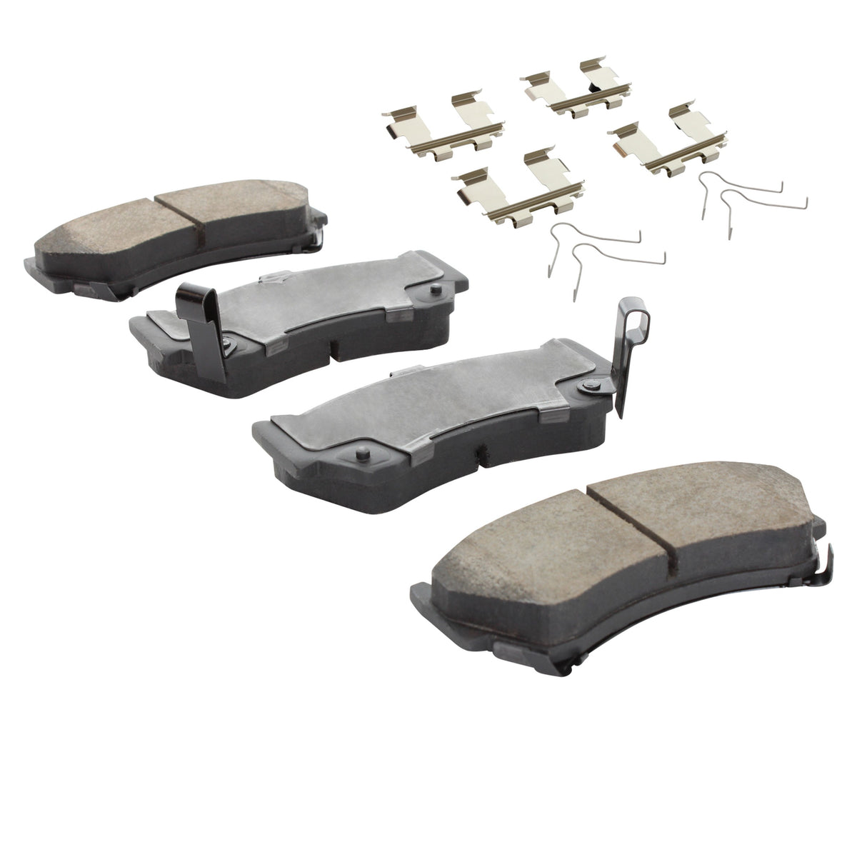 Quality-Built Quality-Built Premium Ceramic Brake Pads w/ Hardware 1001-0668C
