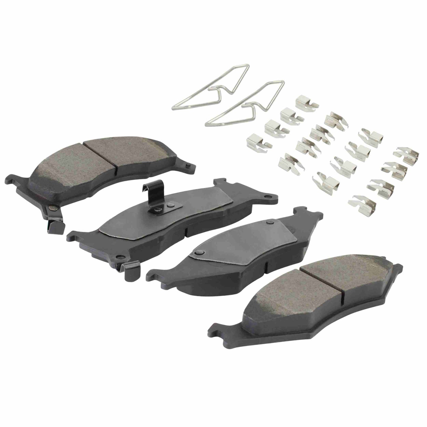 Quality-Built Quality-Built Premium Semi-Metallic Brake Pads w/ Hardware 1001-0670M
