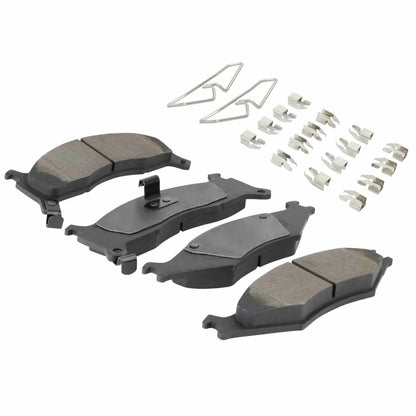 Quality-Built Quality-Built Premium Semi-Metallic Brake Pads w/ Hardware 1001-0670M