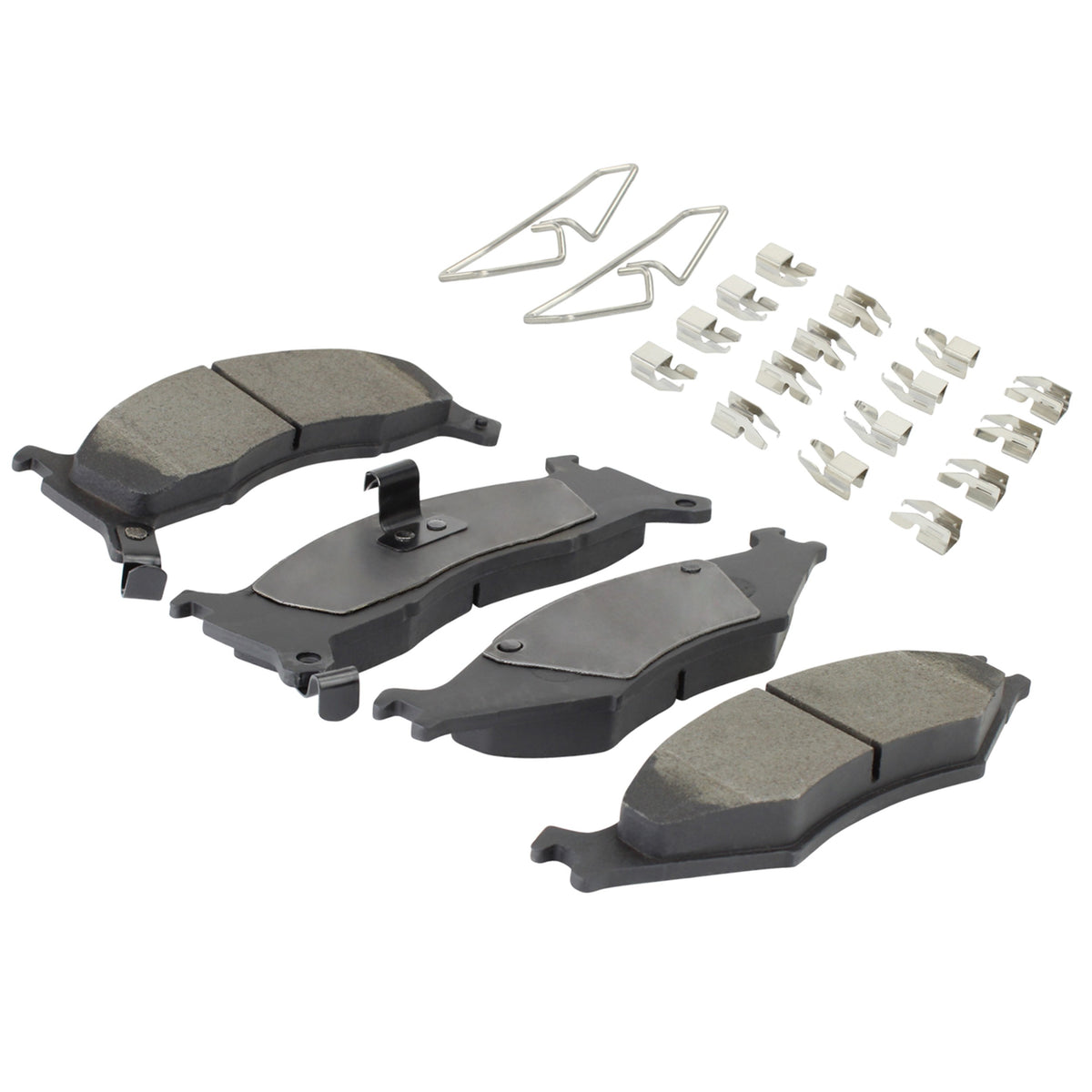 Quality-Built Quality-Built Premium Semi-Metallic Brake Pads w/ Hardware 1001-0670M